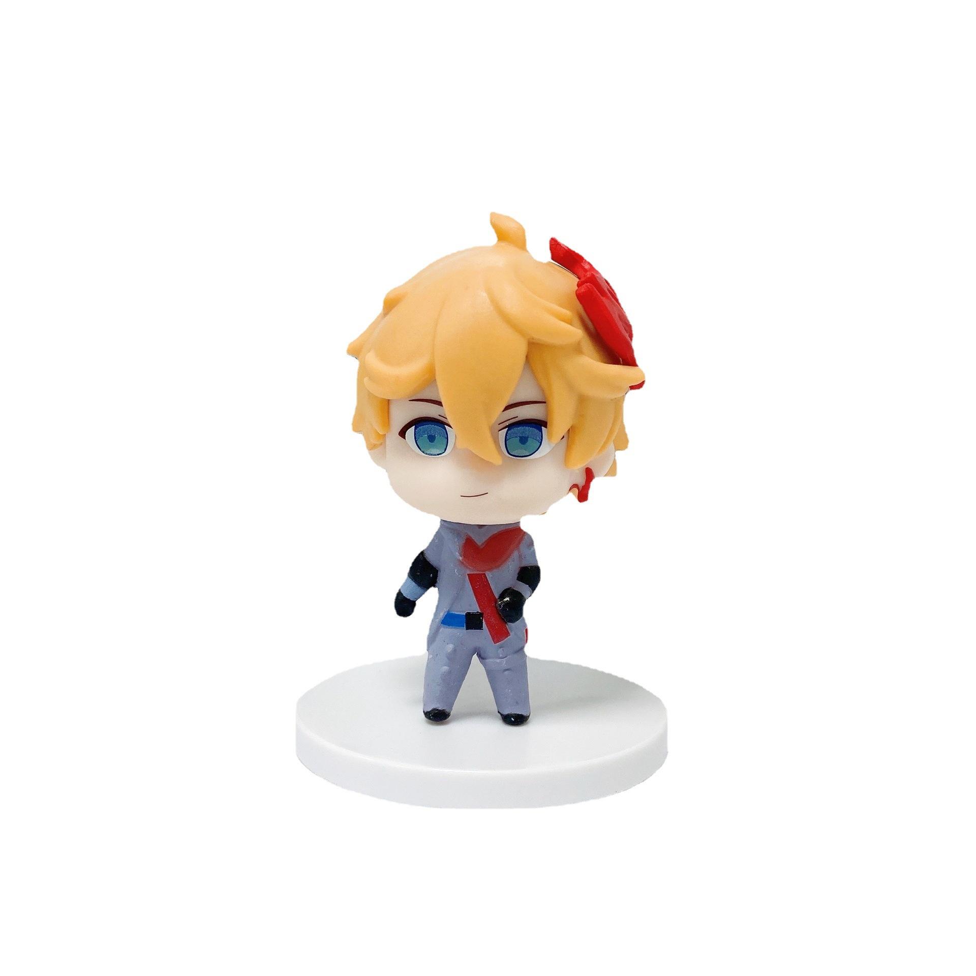 Naruto Hand-Made Box Full Set of Doll Q Version Naruto Sasuke Kakashi Gaara Ban Xiao Organization Ornaments Item Picture