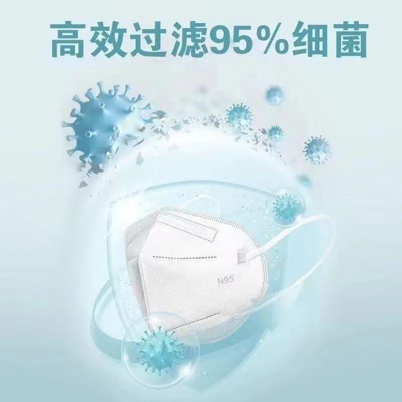tato mask n95 five-layer protective three-dimensional disposable daily protective mask ear strap n95n95 3d three-dimensional Specification drawing