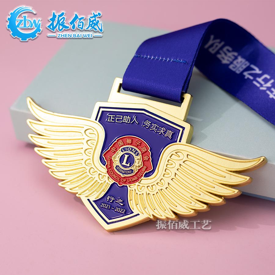 metal medal customization marathon medal sports competition medal of honor listing paint member medal customization details Picture