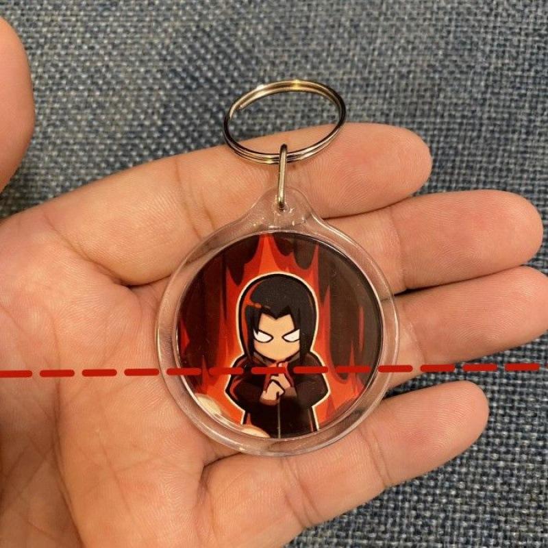 didara naruto keychain with earth water gate naruto skill pendant skill qingshui perseverance deficiency Specification drawing
