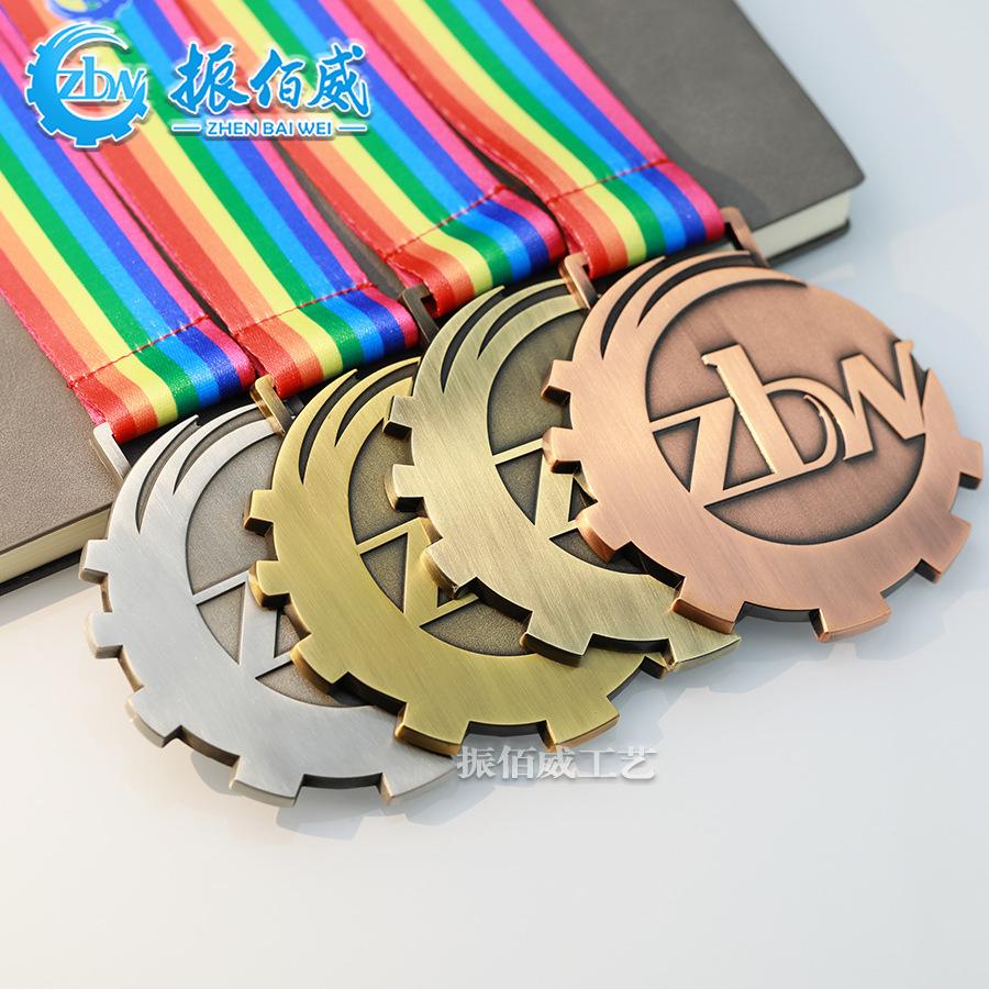 metal medal customization marathon medal sports competition medal of honor listing paint member medal customization Item Picture