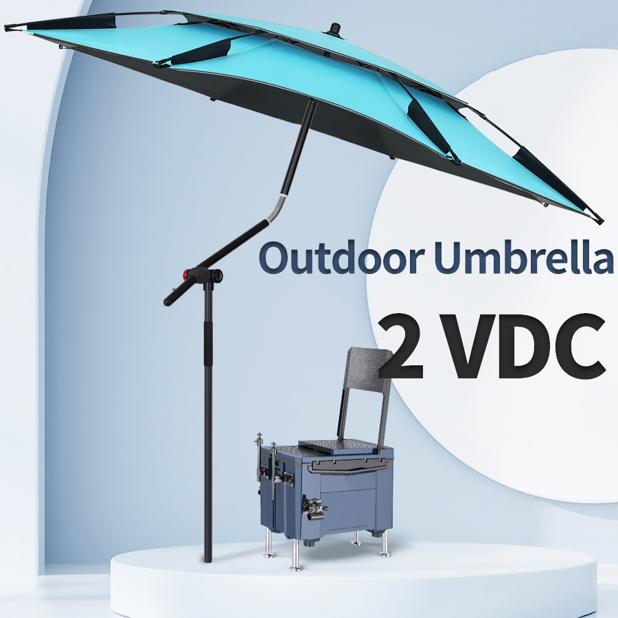 long walking stick style -Outdoor Umbrella-Black Coating