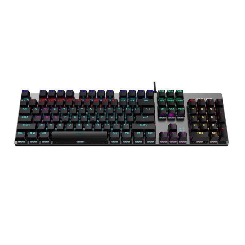 philips philips spk8404 mechanical keyboard pubg gaming game rgb colorful computer usb wholesale Item Picture
