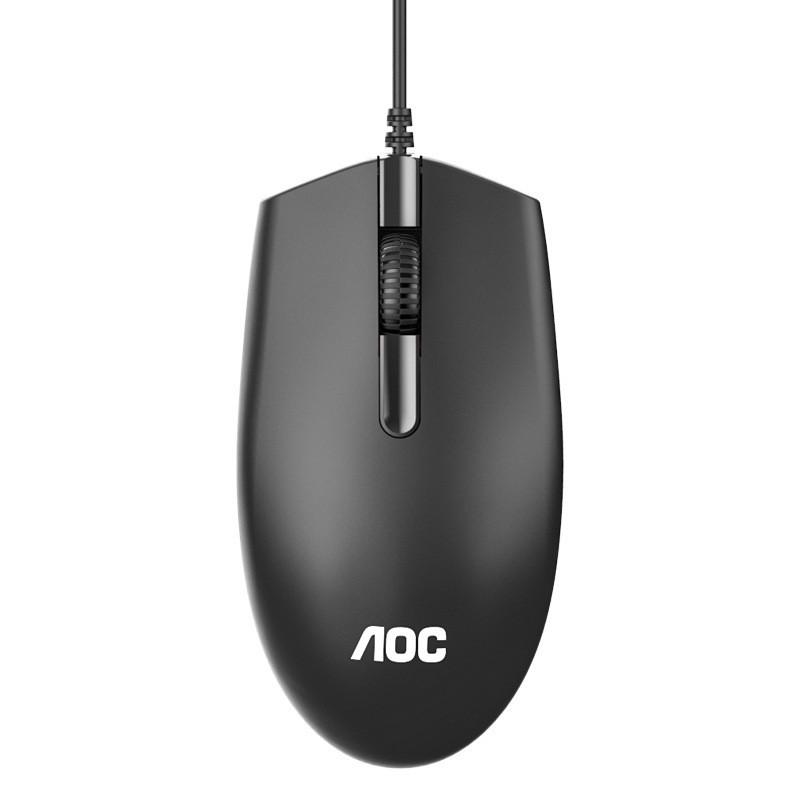 guanjie aoc ms100 usb wired mute mouse laptop all-in-one computer office philips mouse Item Picture