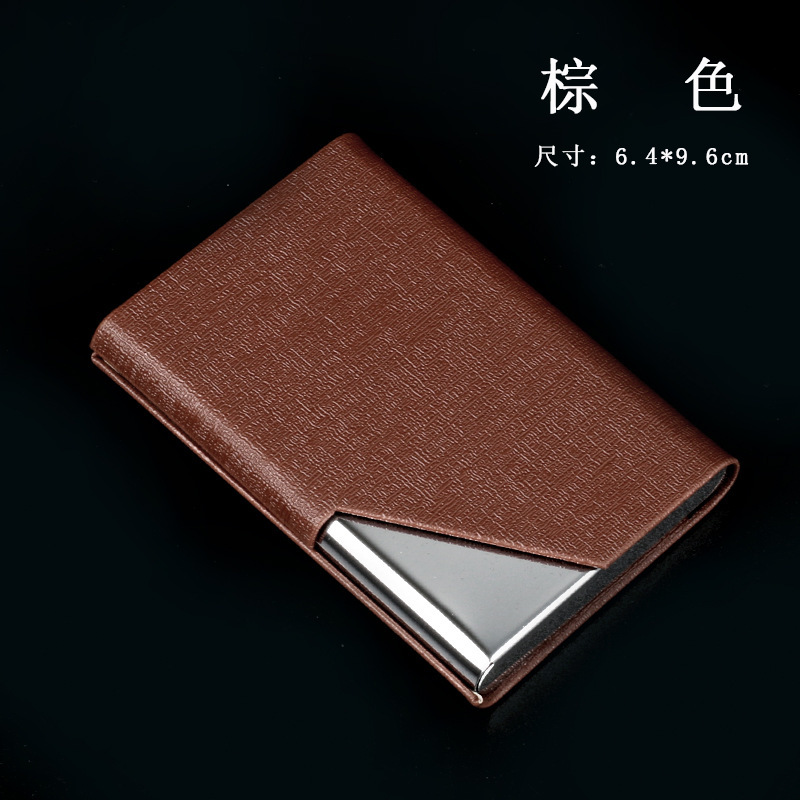 Metal business card holder is an essential cultural office storage tool. Business card storage box, high-end business card box, business office supplies. Metal business card holder, business card storage box detail image 4