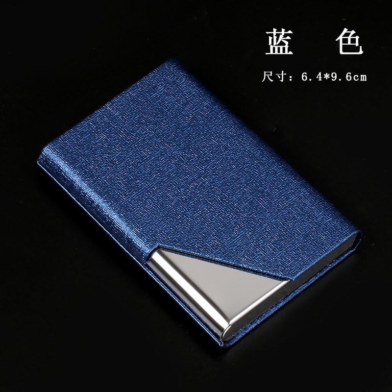 Metal business card holder is an essential cultural office storage tool. Business card storage box, high-end business card box, business office supplies. Metal business card holder, business card storage box detail image 5