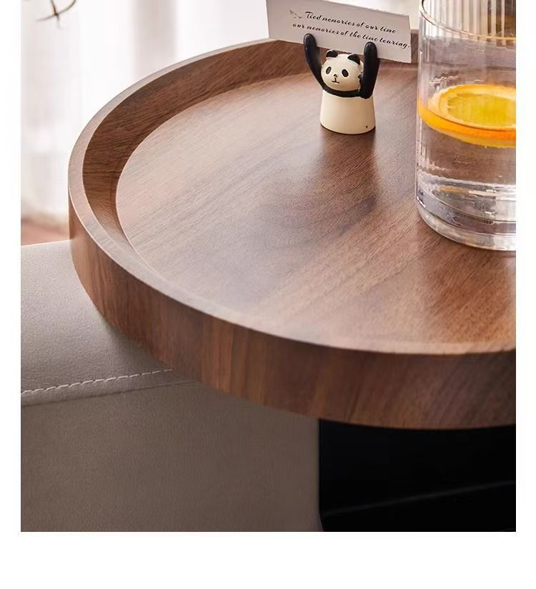 Simple and modern small coffee table, side table, movable sofa, side cabinet, mini corner table, side table, small tea table, sofa table pic 2