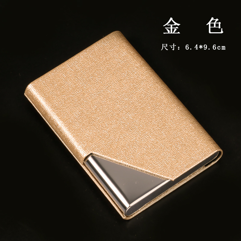 Metal business card holder is an essential cultural office storage tool. Business card storage box, high-end business card box, business office supplies. Metal business card holder, business card storage box detail image 2