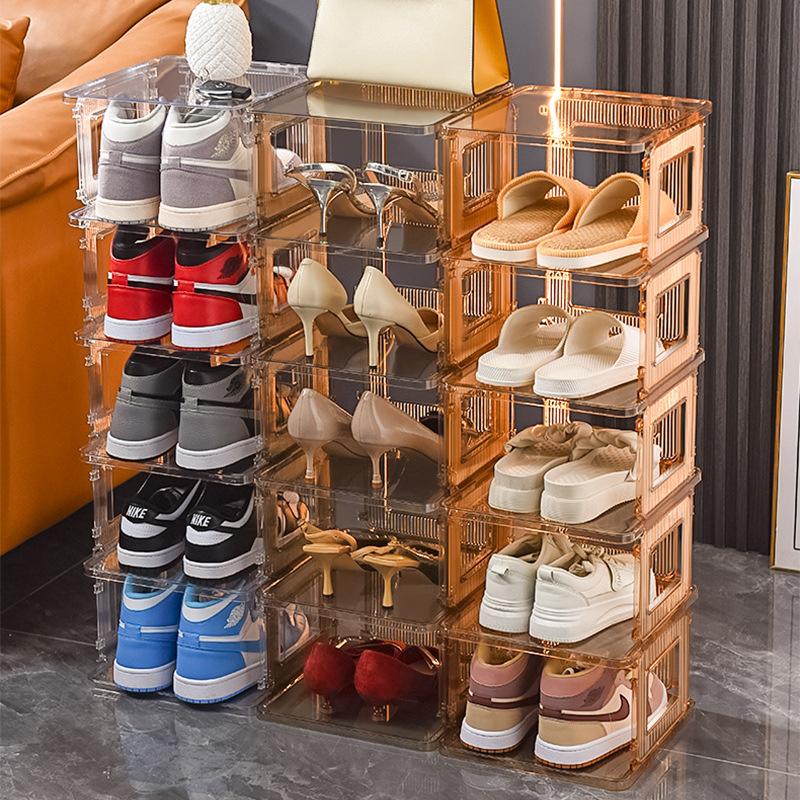 new shoe box storage box transparent shoe cabinet pet sneakers storage cabinet shoe storage fantastic shoe rack space saving