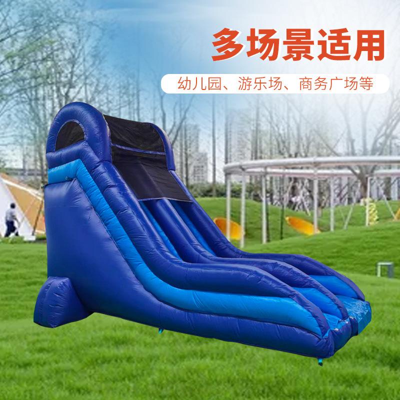inflatable slide large outdoor children's trampoline commercial rental inflatable toys amusement facilities naughty castle details Picture