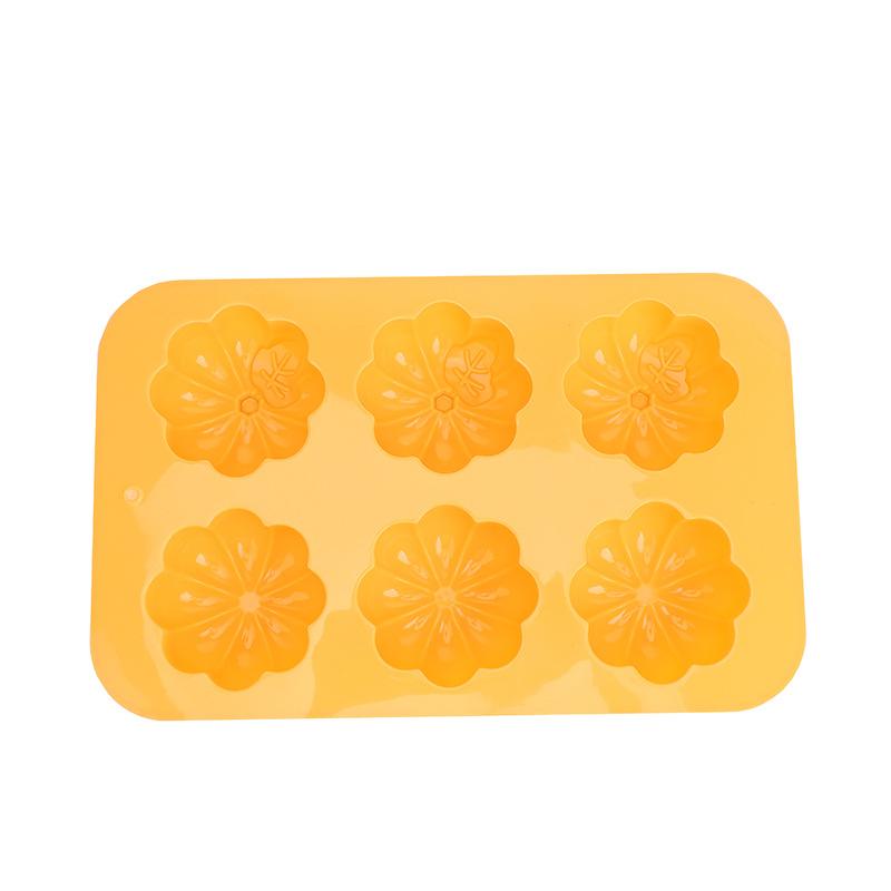 6-piece halloween ghost festival doll pumpkin skull edible silicon cake mold diy handmade pumpkin baking mold