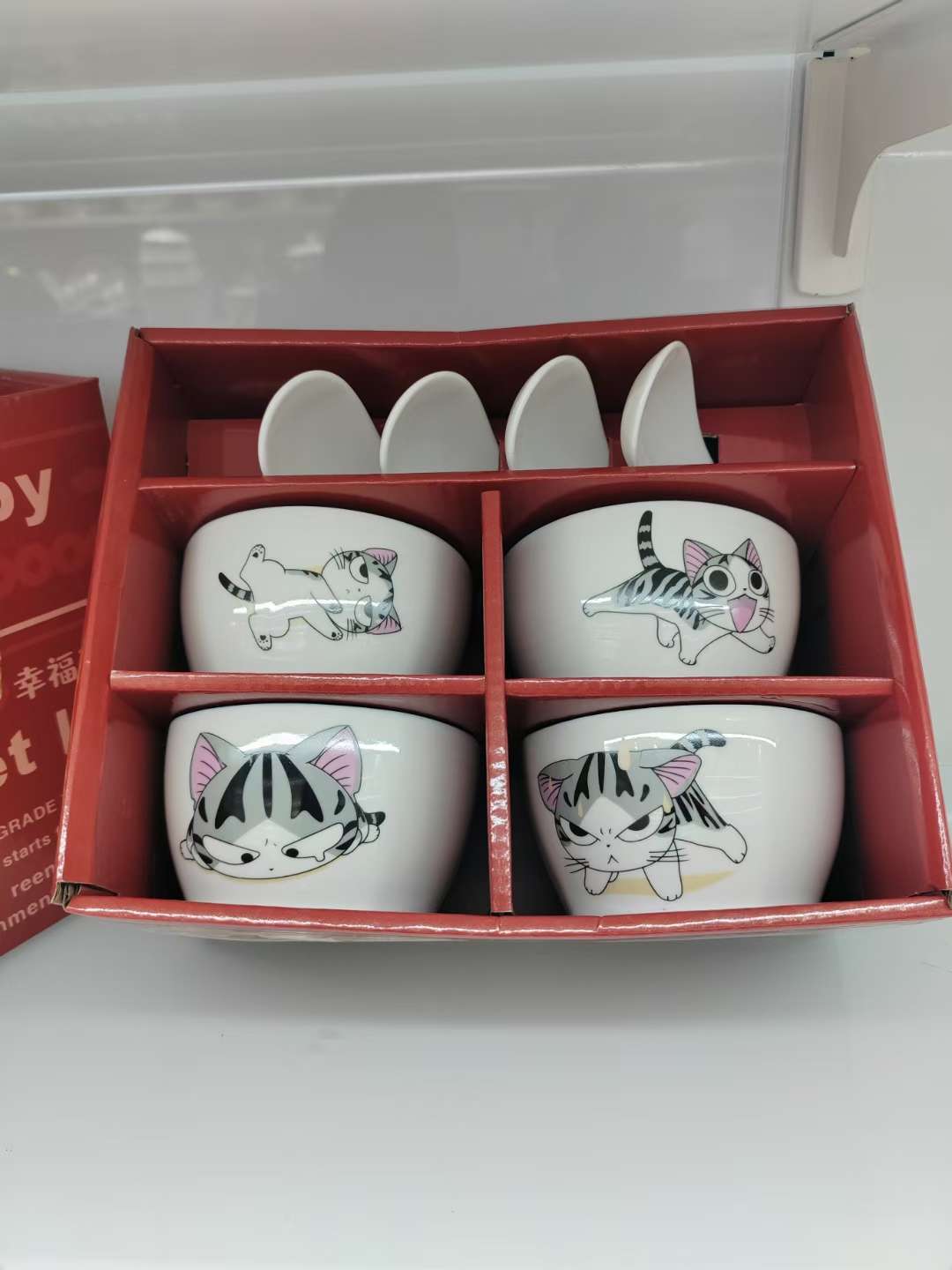 陶瓷餐具套装碗陶瓷盘礼品小套装米饭碗平盘方盘圆盘冷菜盘面碗瓷伴手礼礼品盒餐具套装详情图16