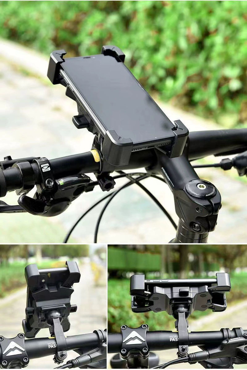 21A110 Bicycle mobile phone stand, plastic mobile phone bracket for bicycles, electric motorcycle, food delivery rider mobile phone stand, navigation stand pic 11