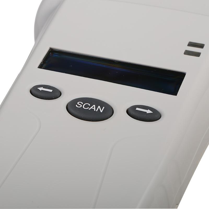 pet animal chip ear tag scanner barcode reader with bluetooth with development package barcode reading Specification drawing