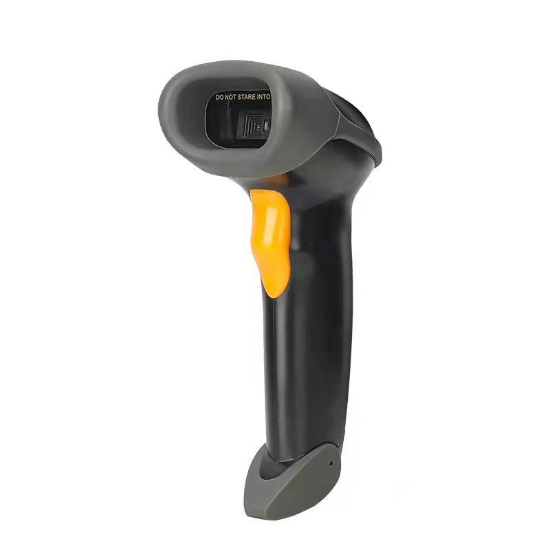 Two-Dimensional Code Scanner Wireless Barcode Scanner Cashier Code Express Barcode Scanning Gun full figure