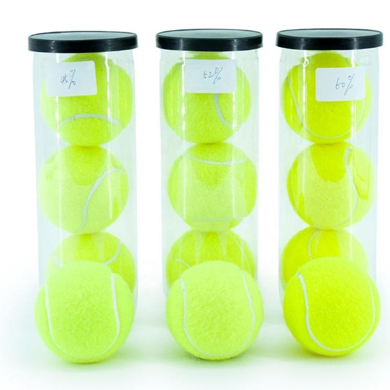training pressed canned tennis practice high elasticity tennis wool rubber tennis