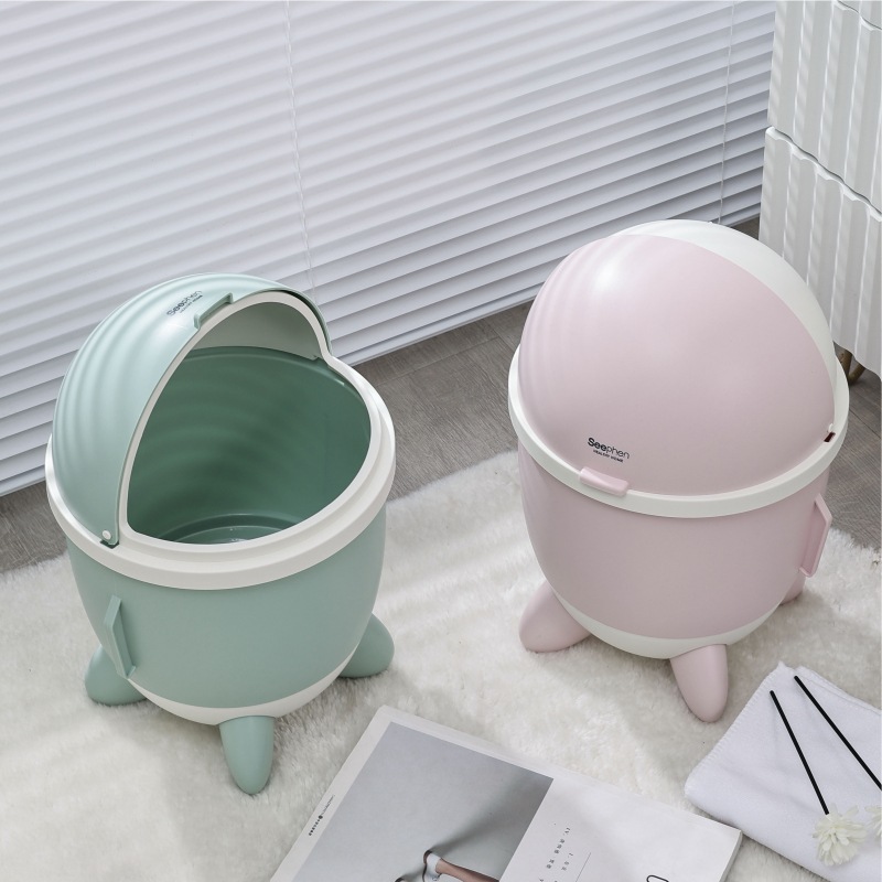 S81-SF-328 Rocket trash can Living Room kitchen Bedroom Garbage collection bucket Student dormitory garbage collection Specification drawing