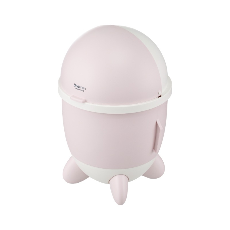 S81-SF-328 Rocket trash can Living Room kitchen Bedroom Garbage collection bucket Student dormitory garbage collection details Picture