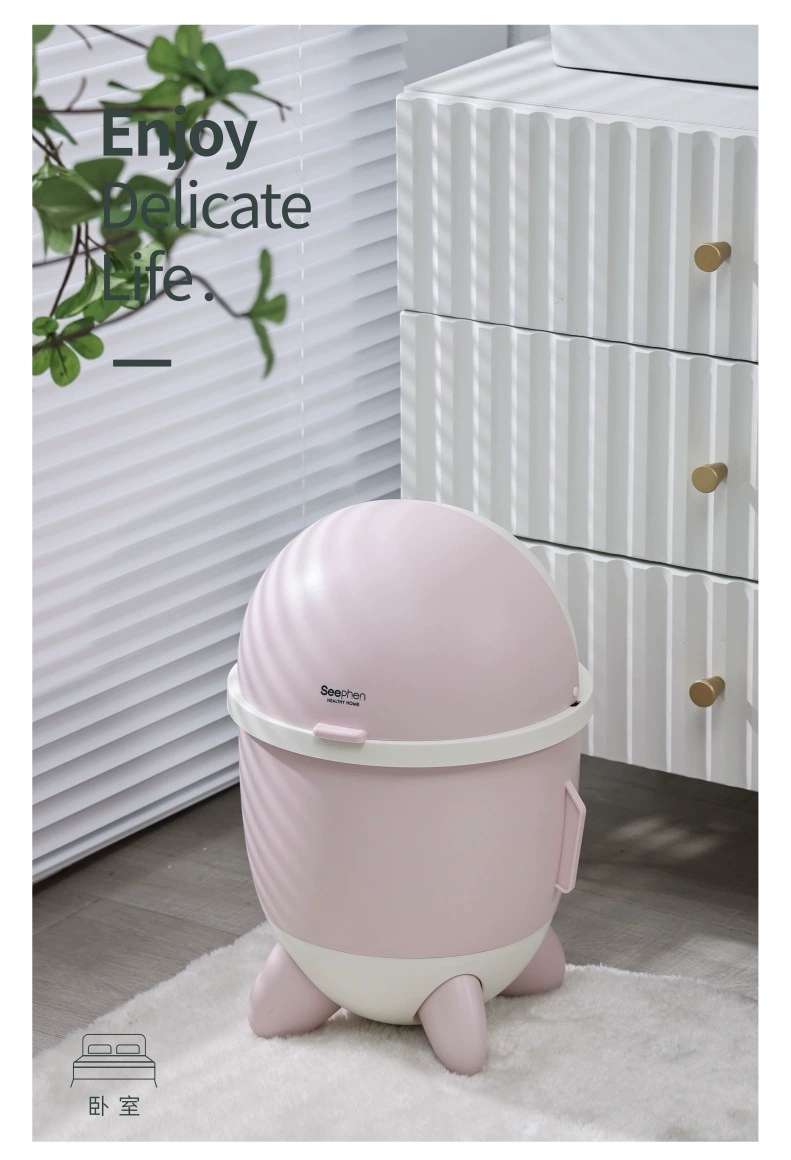 S81-SF-328 Rocket trash can Living Room kitchen Bedroom Garbage collection bucket Student dormitory garbage collection undefined