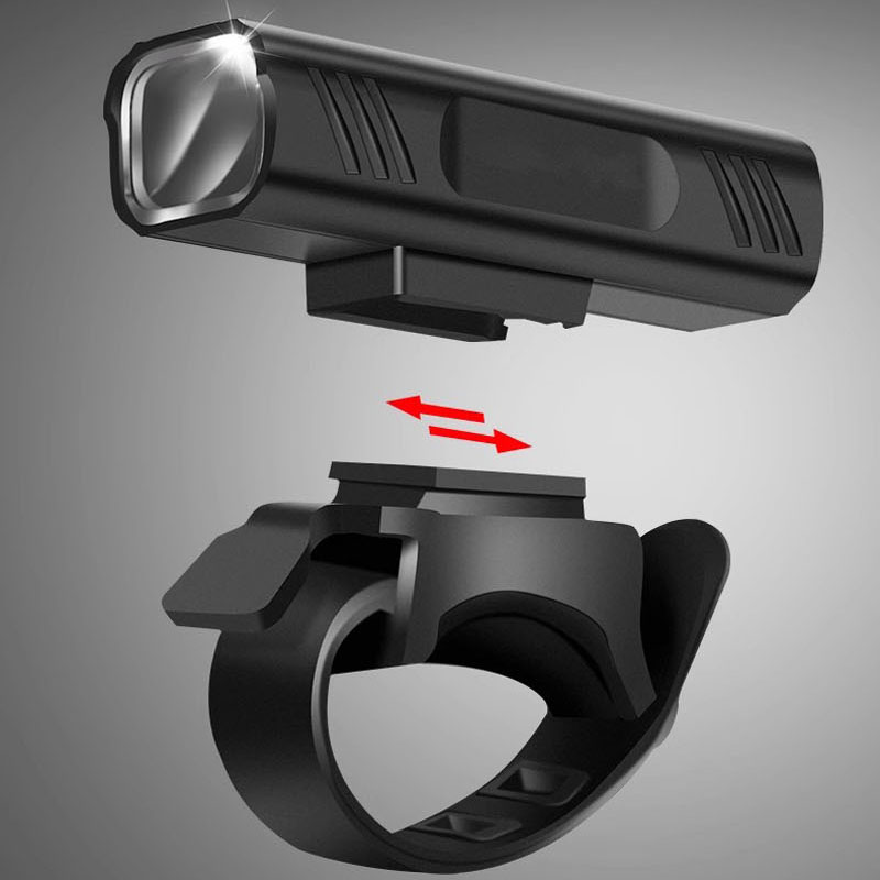 BG-1925 aluminum alloy USB charging headlamp, bicycle headlamp, bicycle riding lighting headlamp, night riding strong light flashlight Specification image