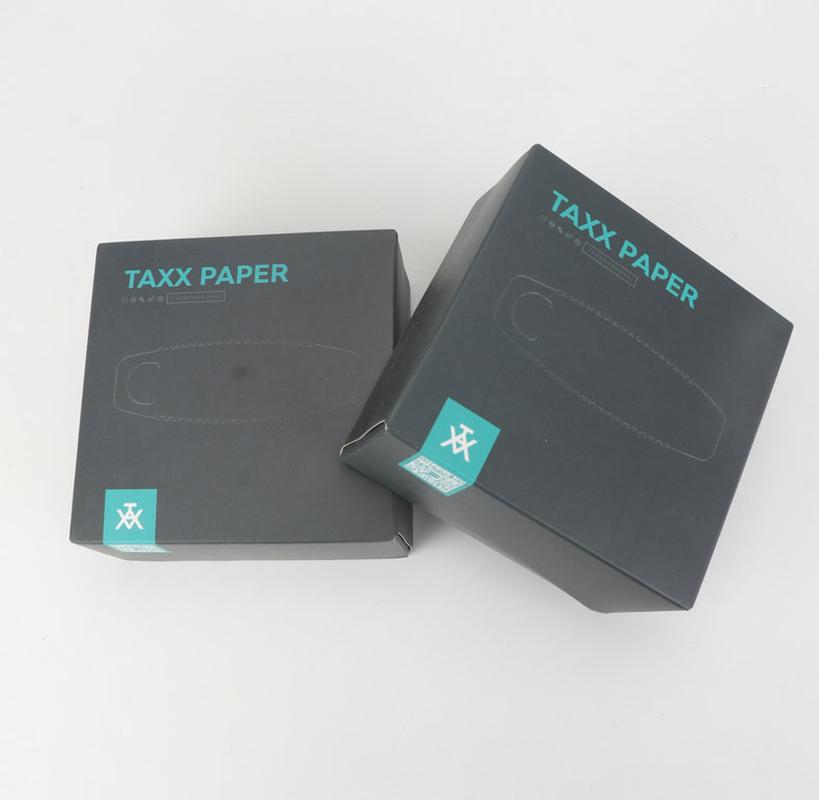 Advertising Tissue Paper Box Commercial Restaurant Paper Extraction Napkin Bank Real Estate Square Box Advertising Tissue Printable Logo details Picture
