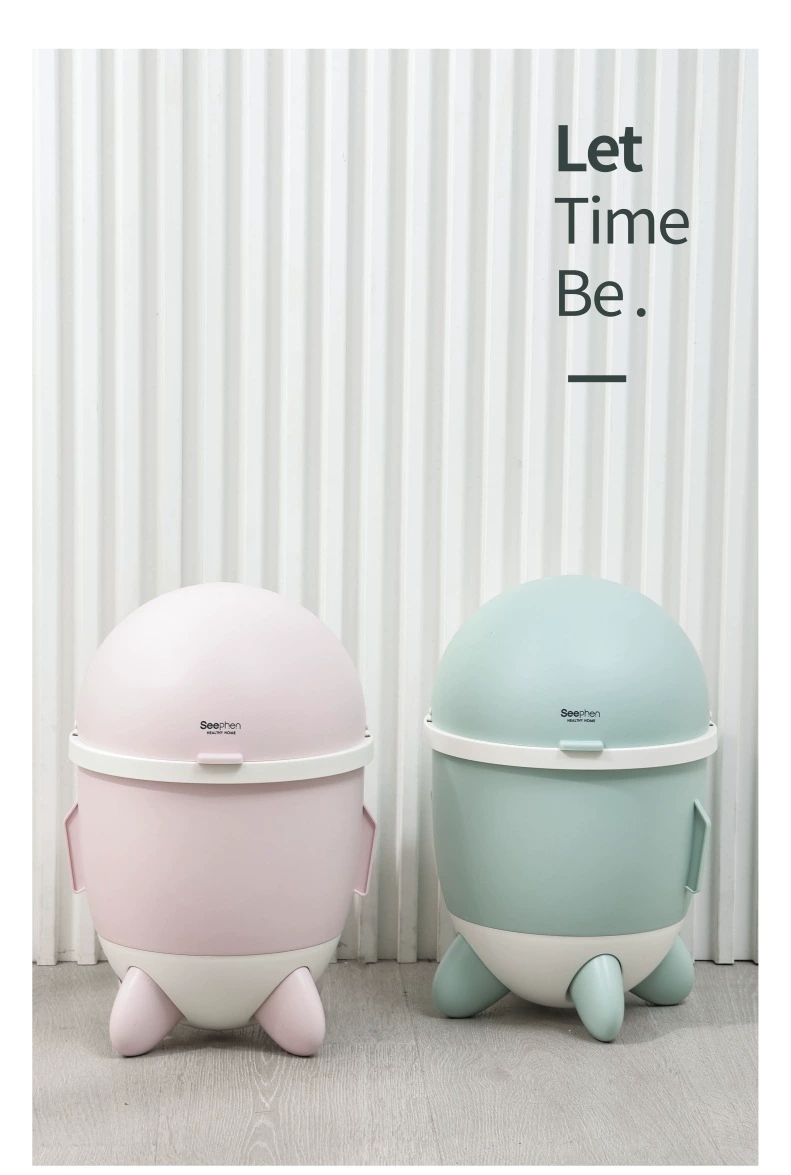 S81-SF-328 Rocket trash can Living Room kitchen Bedroom Garbage collection bucket Student dormitory garbage collection undefined
