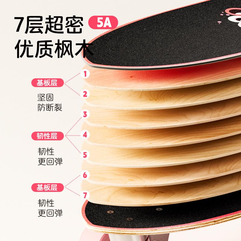 Feilton Little Monster Land Surfboard S5 Spring Beginner Pedal-Free Surfboard Thickening and Wear-Resistant Specification drawing