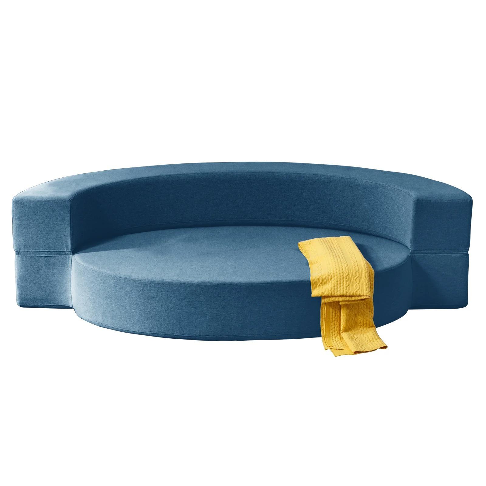 Factory Oval Soft Foam Folding Sand Home Multi-Functional Sponge Cushion Comfortable Sofa Bed