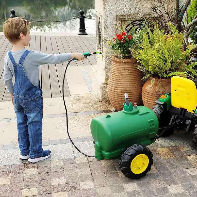 new oriental red tractor children's electric car seat double with bucket truck toys four-wheel drive off-road vehicle Application Scenario