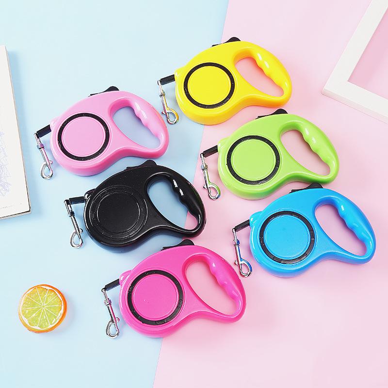 pet hand holding rope dog automatic retractable leash hand holding rope bone tractor dog leash dog leash pet supplies Specification drawing