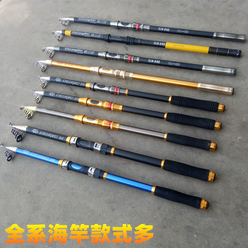 telescopic fishing rod casting rods fishing rod hard tone sea fishing rod surf casting rod suit sea fishing rod fishing rod full set sea fishing rod suit wholesale