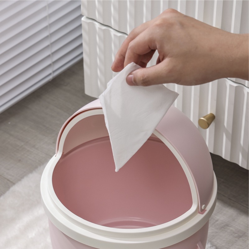 S81-SF-328 Rocket trash can Living Room kitchen Bedroom Garbage collection bucket Student dormitory garbage collection Item Picture