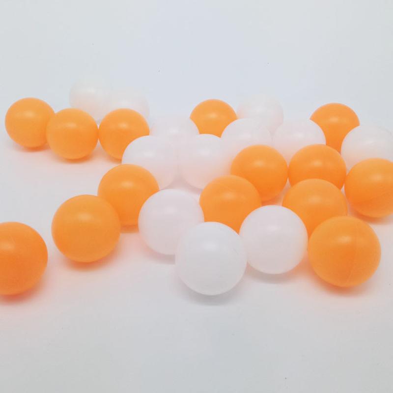 factory direct sales table tennis blank without words 40mm pe table tennis lottery table tennis