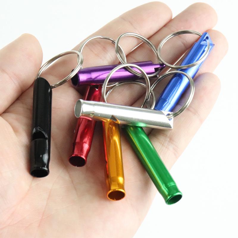 fire aluminum alloy whistle small size whistle metal whistle whistle aluminum alloy survival training whistle factory