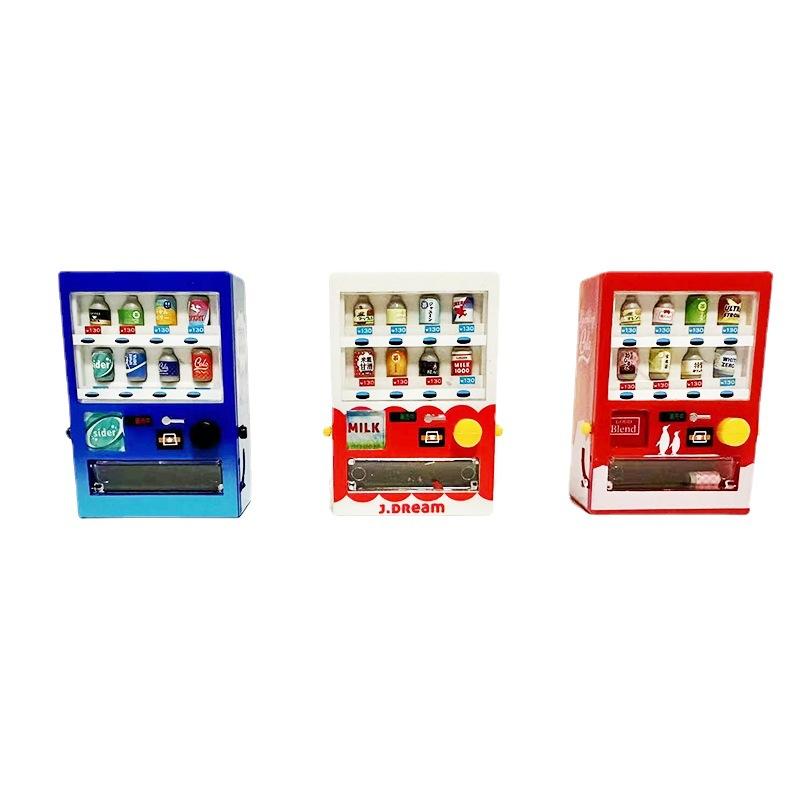 1:12 Dollhouse Mini Simulation Vending Machine Vending Machine Miniature Candy Toy Ornaments