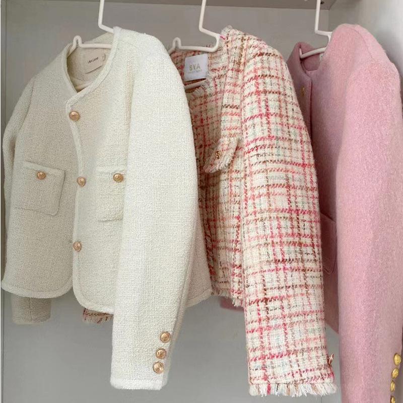 guangzhou thirteen lines short  coat women's spring and autumn clothes high-end brand women's clothing live supply wholesale