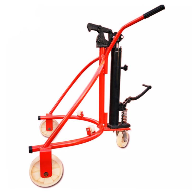 manual hydraulic oil drum truck oil drum loader trolley round barrel truck factory direct supply hardware tools full figure