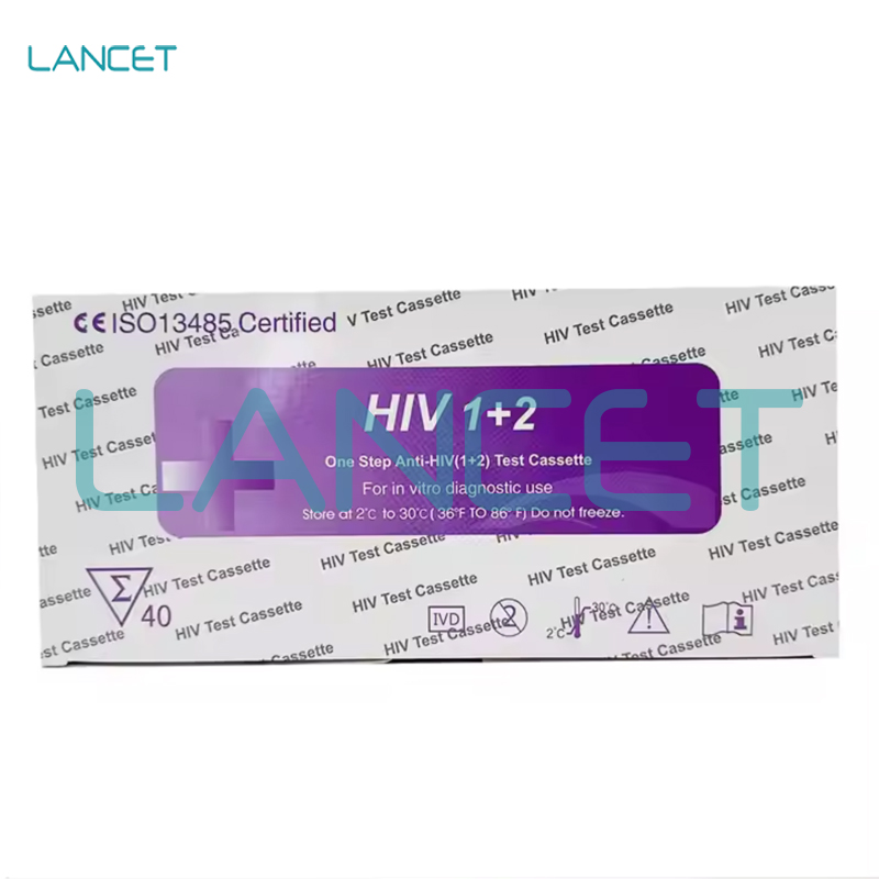HIV(1/2)试纸检测试纸cassette产品图
