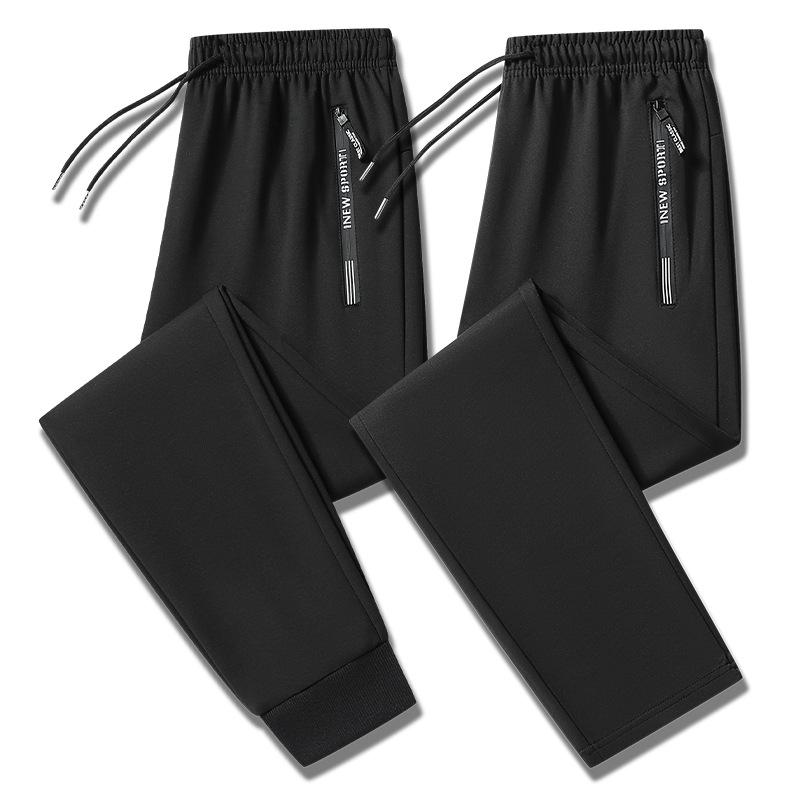 men's new spring and autumn trousers straight loose track sweatpants simple versatile casual pants men