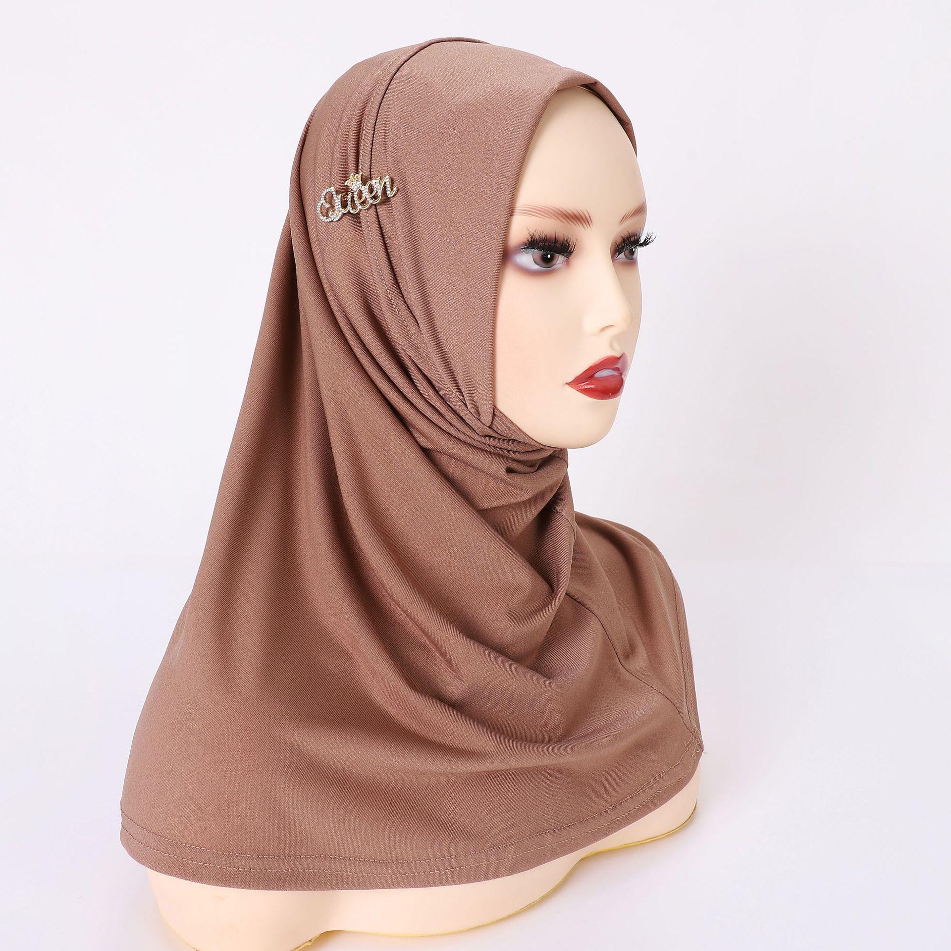 live broadcast cross-border crystal hemp convenient headgear diy detachable diamond alloy accessories nationality-featured cap middle east africa headgear Application Scenario