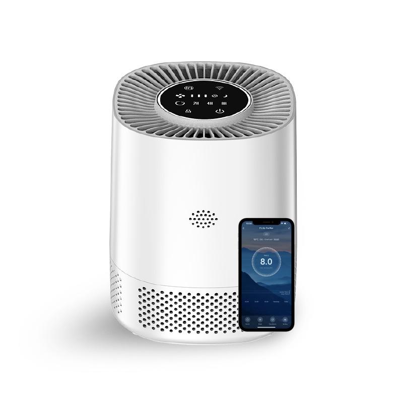 cross-border new arrival air purifier pj06 household desk desktop touch wifi smart air purifiers Item Picture