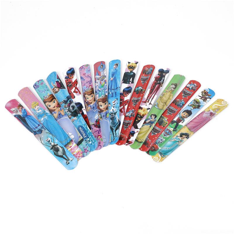 fairy tale princess ring pop party decorations slap bracelet bracelet protective gear children cartoon wristband south africa hot sale Specification drawing