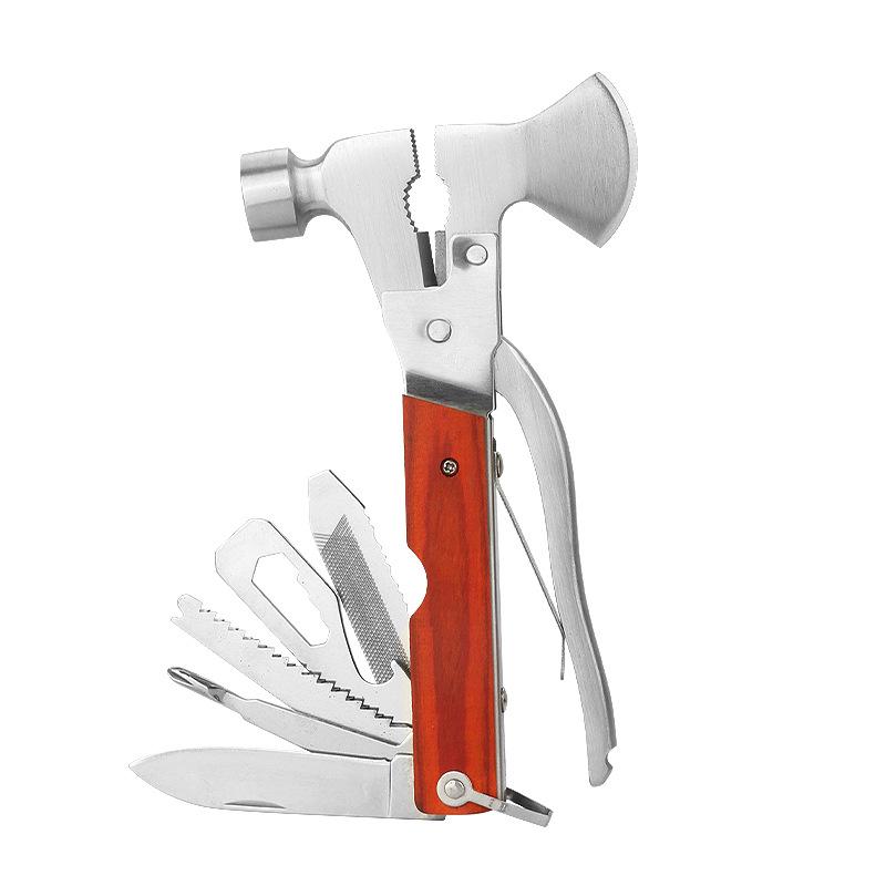 cross-border spot outdoor survival multi-function tool fire axe factory direct camping life hammer multi-function axe Item Picture