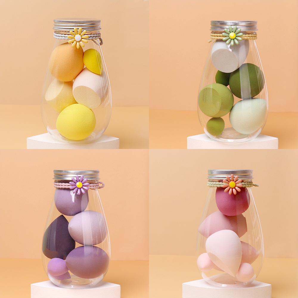 Beauty Blender Gourd Powder Puff Wet and Dry Water Drop Oblique Cut Beauty Blender Independent Packaging Smear-Proof Makeup Beauty Blender full figure