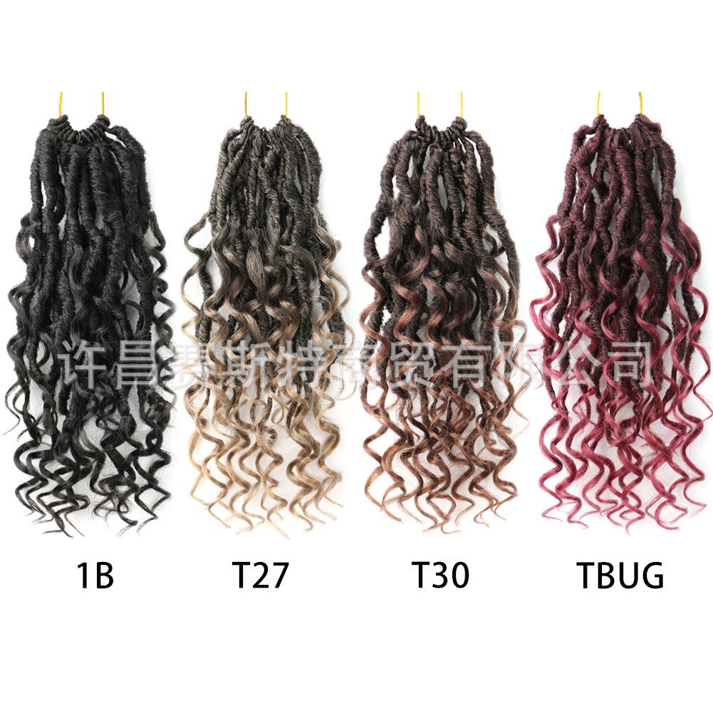 cross-border european and american crochet wig africa dreadlocks river locs africa dreadlocks 10inch statue of liberty flying son Application Scenario