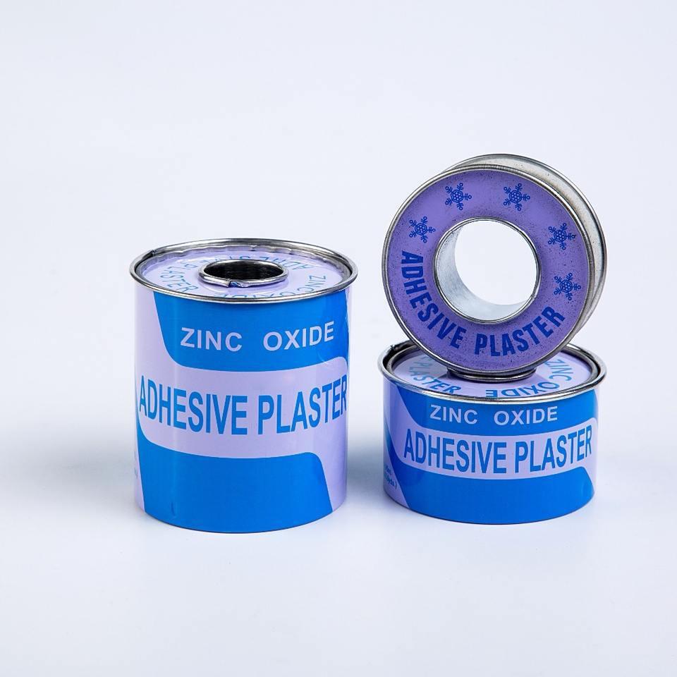 foreign trade export iron canned adhesive plaster tape medical adhesive plaster adhesive plaster tape export to africa details Picture