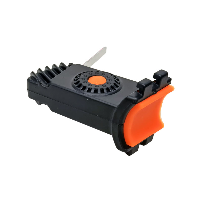 Yq-208 USB rechargeable bicycle taillight, creative bicycle riding taillight, 1-shaped COB flowing light, flashing safety warning Item Picture