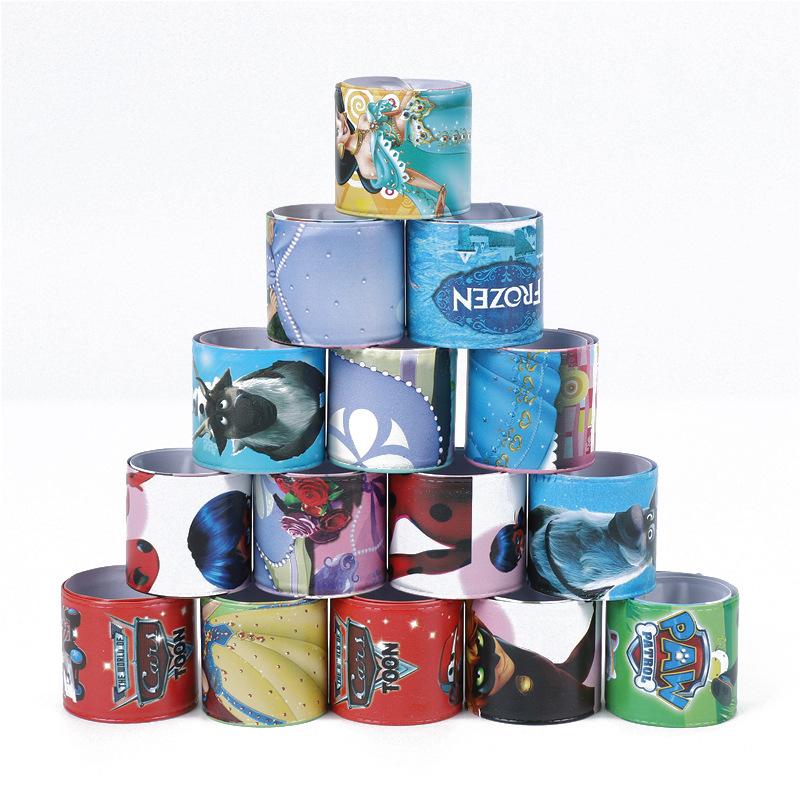 fairy tale princess ring pop party decorations slap bracelet bracelet protective gear children cartoon wristband south africa hot sale details Picture