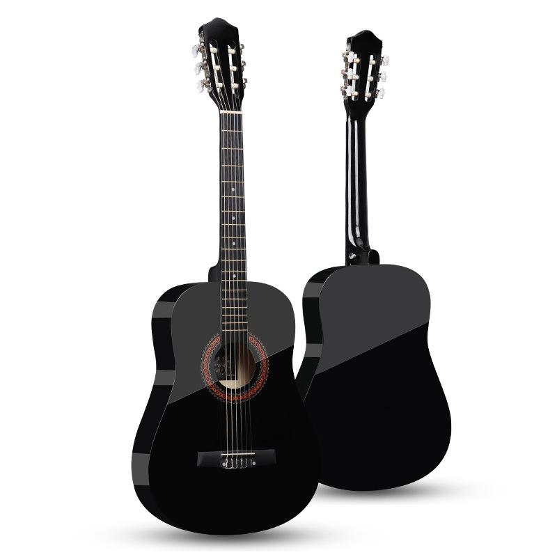 powerful real factory 38-inch classical guitar guitar beginner adult rounded wooden guitar jita musical instrument Specification drawing