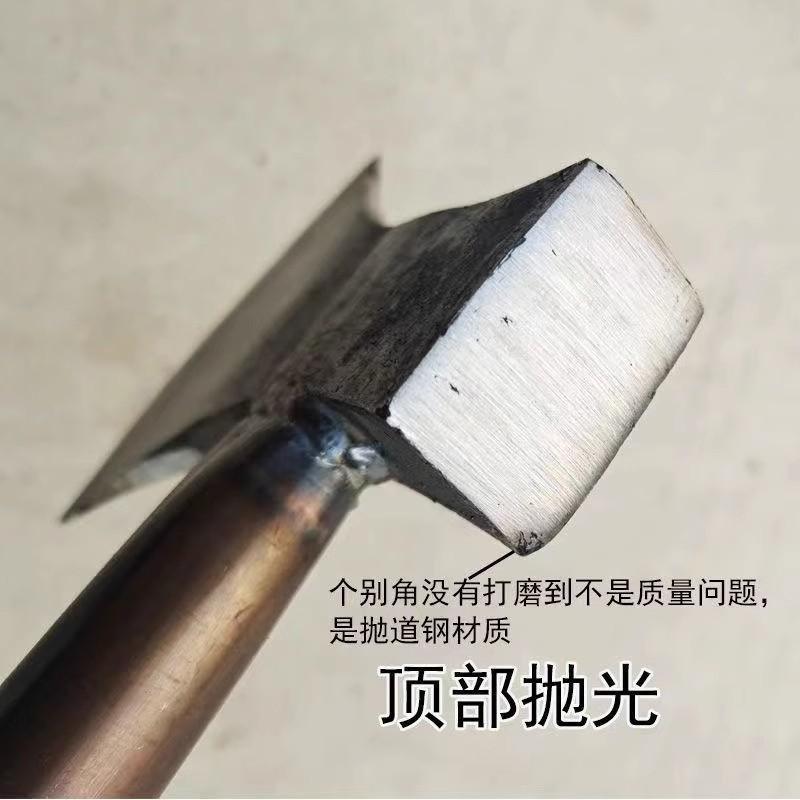 one-piece starting axe household wood splitting all-steel outdoor wood cutting tool woodworking small axe Specification drawing
